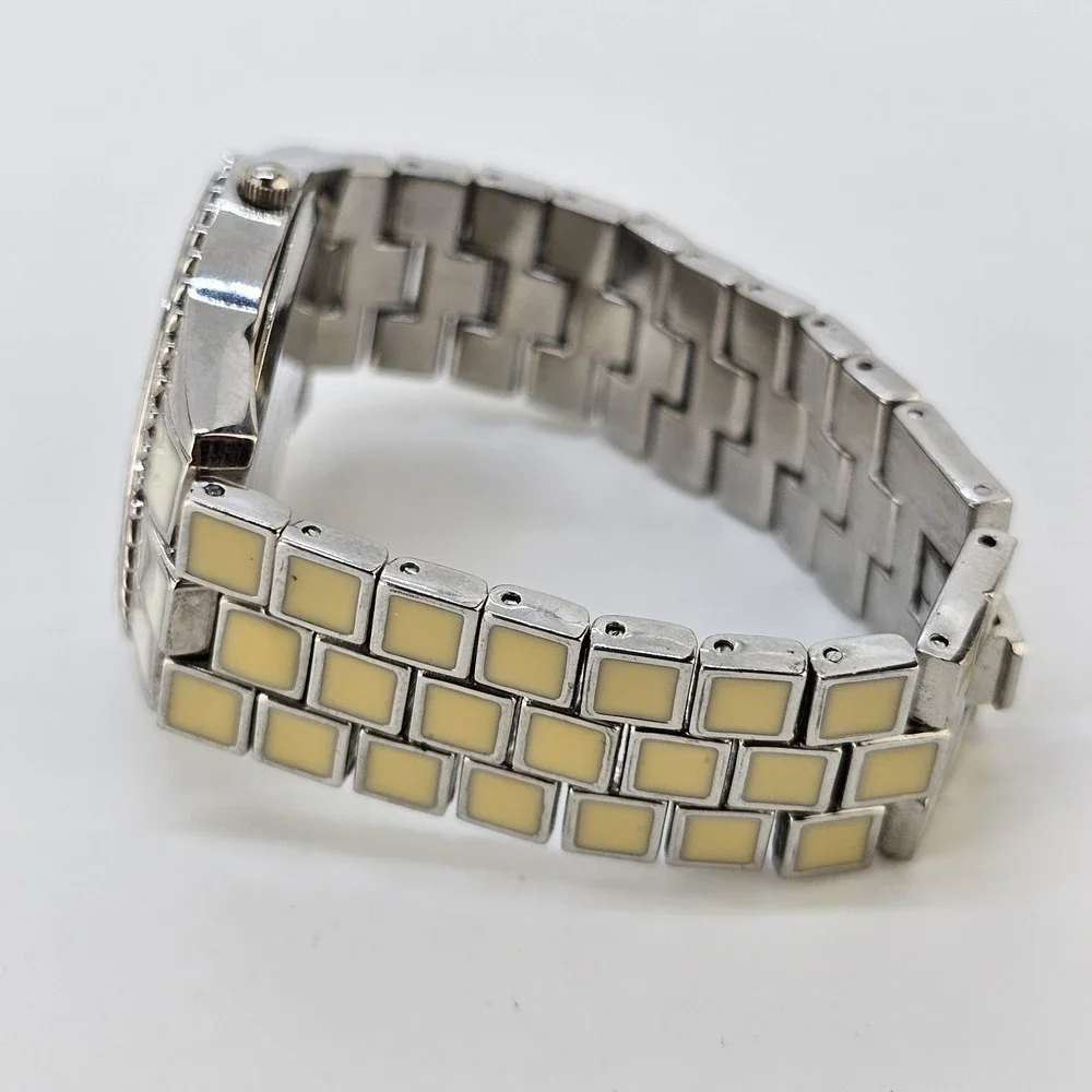 NYC Women's Watch 34MM MOP White Dial Multicolor Metal Bands 5.25